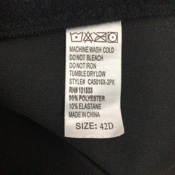 Carrie Amber Intimates Convertible Bras 2 Pack - 42D - Picture 6 of 7